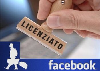licenziamento facebook