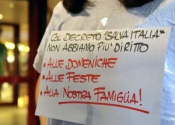 lavoro festivo